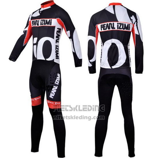 2010 Fietskleding Pearl Izumi Zwart en Wit Lange Mouwen en Koersbroek